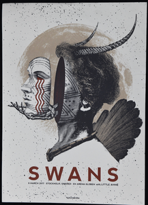 Swans / Little Annie - Stockholm Arena Globen - 09/03/2017